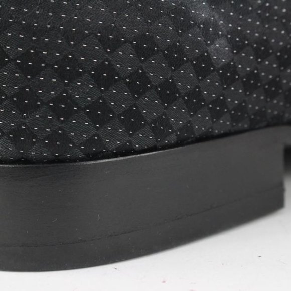 Louis Vuitton Mens US 9 Black Damier Sparkle Slip On Loafer Dress Shoe 1LV3L17 main image 10